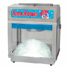 Snow Cone Machine for hire for fetes, festivals and events